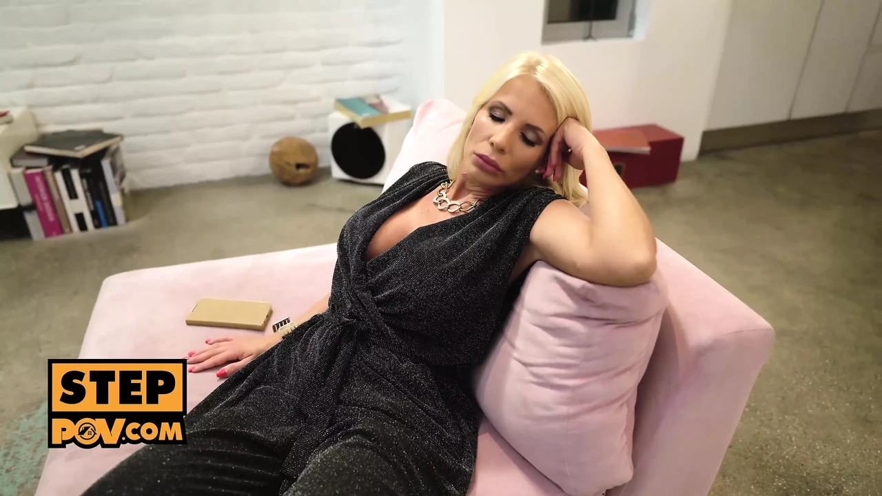 POV – Horny stepmom Tiffany Rousso craves younger cock