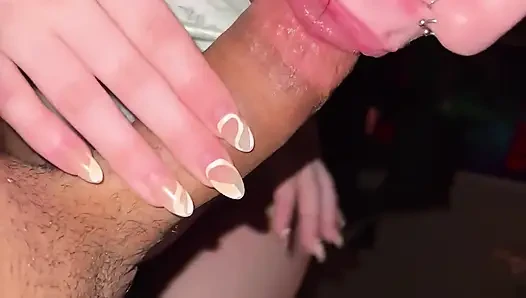 Extreme Sloppy Blowjob From Young Slut