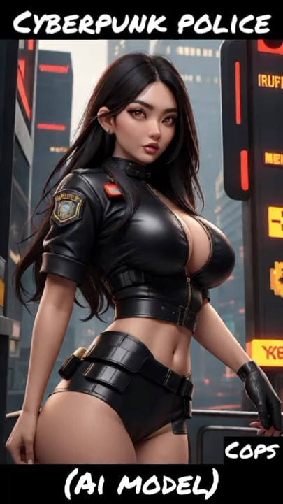 Neo tokyo police officer (Ai model)