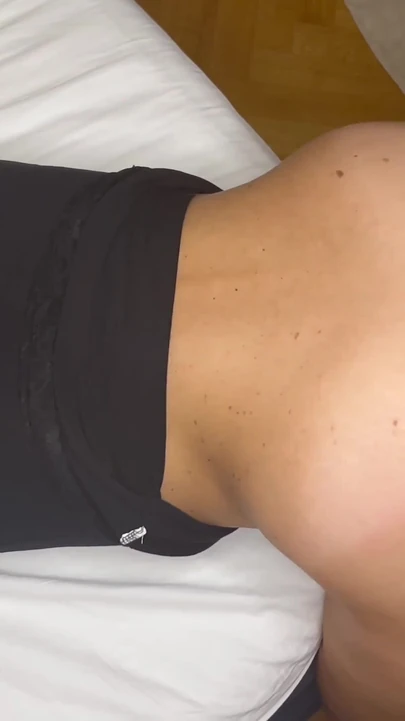 Spectacular moment from "Slim MILF ass bouncing on cock"