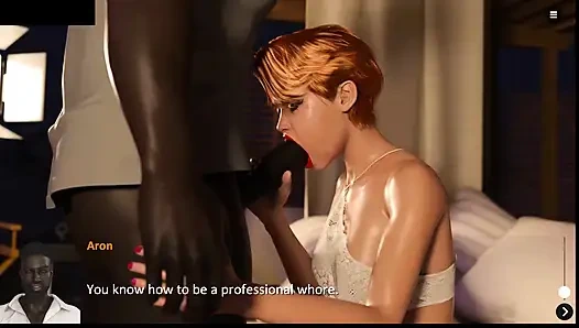 This Redhead Teen Loves BBC in Her Ass - the Spellbook Corruption Route - 3D Porn Game #9