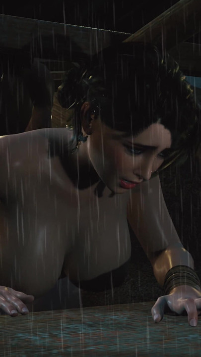 Sexy Desi Widow Meena Fucked by Her Neighbor in the Rain
