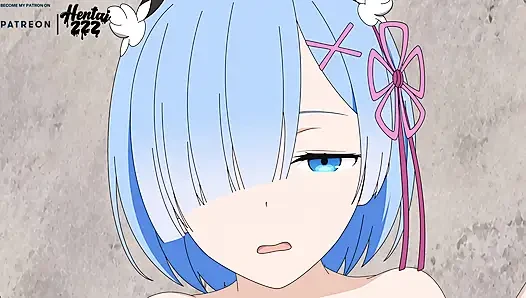 Rem POV Creampie Uncensored Re Zero Hentai Animation Blowjob Doggystyle