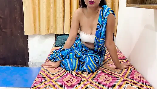 Indian Tharki Stepmom Teach How to Make Love with Girlfriend Step Son in Hindi