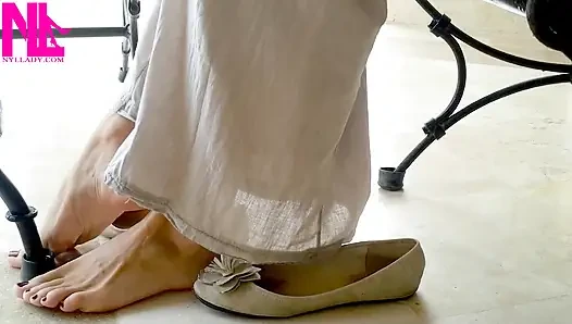 Ballettwohnungen, Schuhspiel barfuß