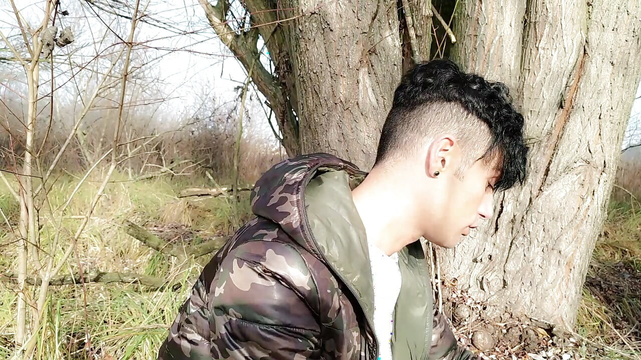 Twink Found 6 Used Condoms by 4 Straight Friends - Cum Eat Then Put in Ass