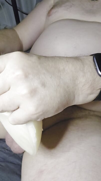 Chubby Daddy Naked with Pocket Pussy
