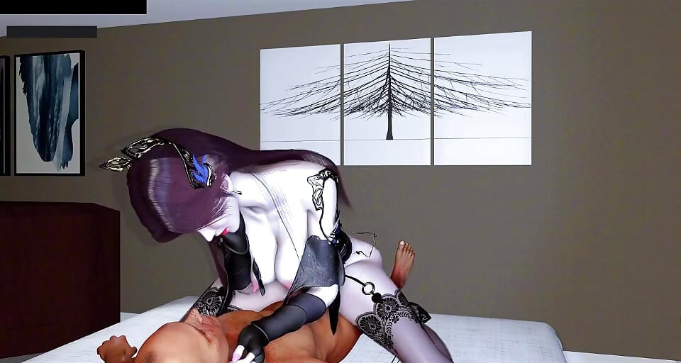 Virtuální pokušení bohyně věčná - 3D animace Hentai
