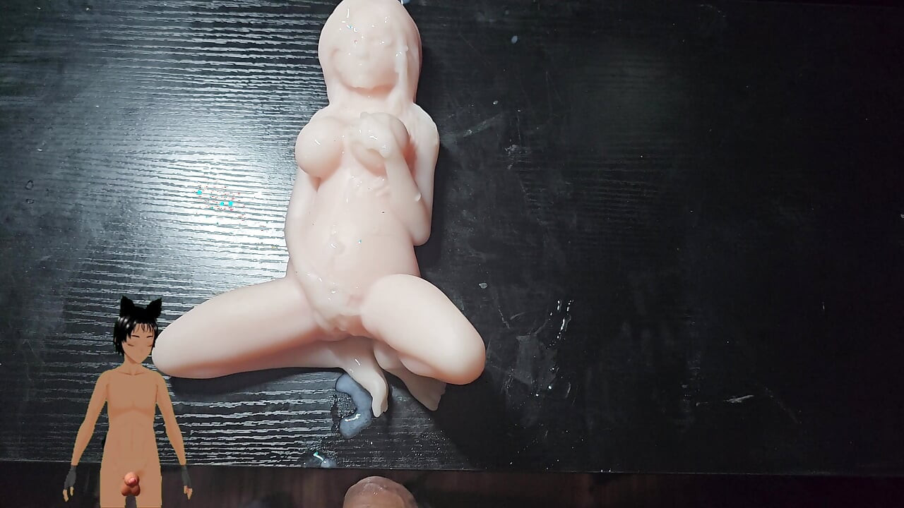 Cumming on my sex toy!