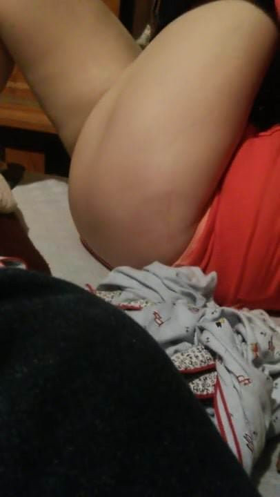 Mi esposa cambiandose 1