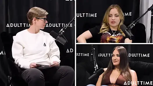 Gizelle Blanco & Anna Claire Clouds Pheromones, Scissoring, & the Bush | the Adult Time Podcast
