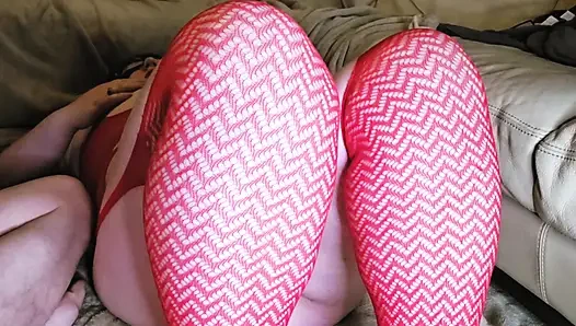 German BBW Xmaskedmomwifex Gets with a and Is Squirted in the Face