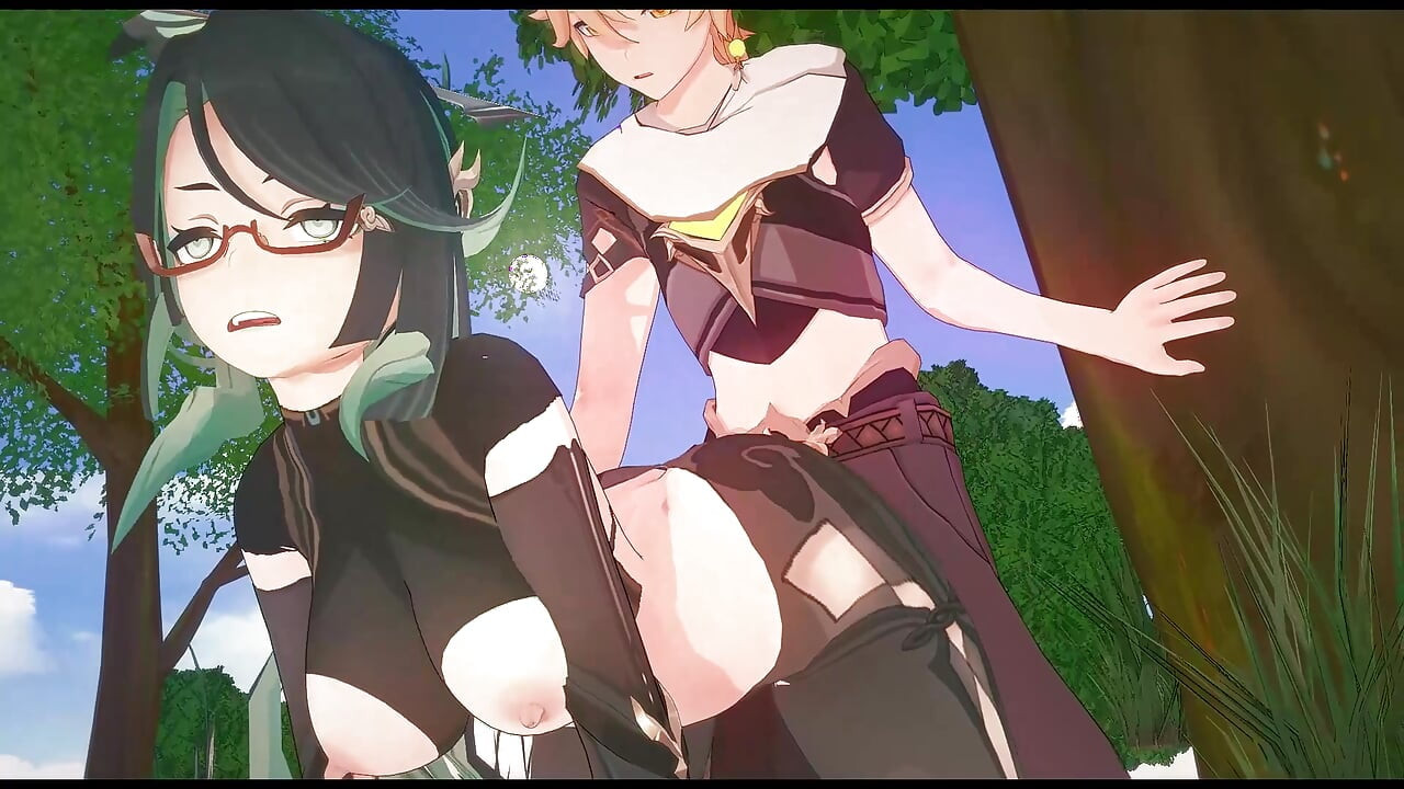Genhin impact - xianyun lagi ngidam kontol besar pria kulit hitam setelah bosan sama kontol rata-rata - animasi hentai 3d