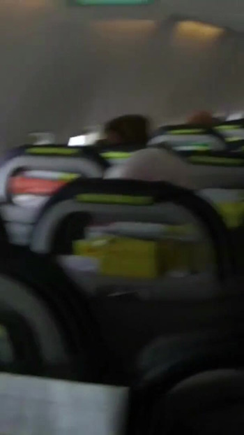 Must-see moment from "German MILF Flash Huge Tits in Plane and Ride on Holiday"