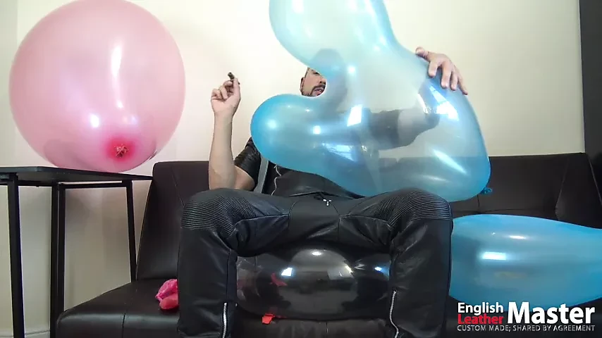 Deri baba puro önizleme ile balonlar çıkar