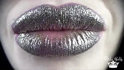 Pop for my big shiny lips: Cum countdown!