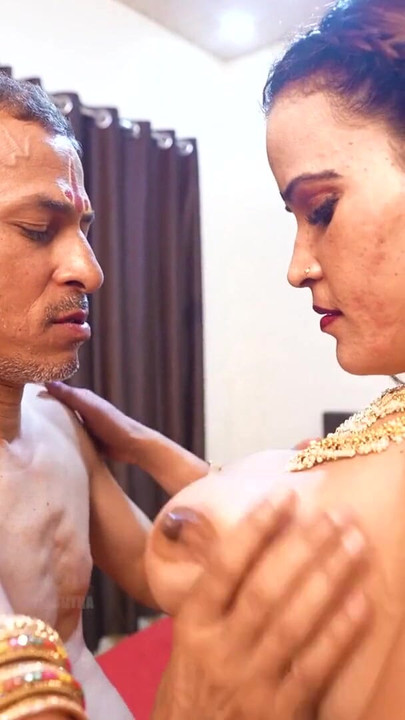 Thrilling moment from "Hot Desi Indian Pandit fucked the girl on the pretext of horoscope"