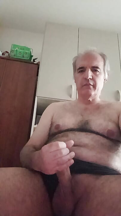 A Long Hot Masturbation of My Hard Cock on a Saturday in July