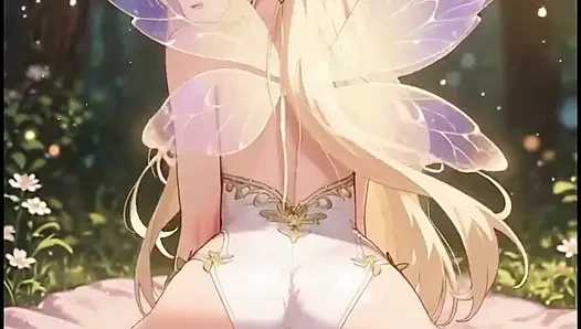 Sarışın elf anime kız