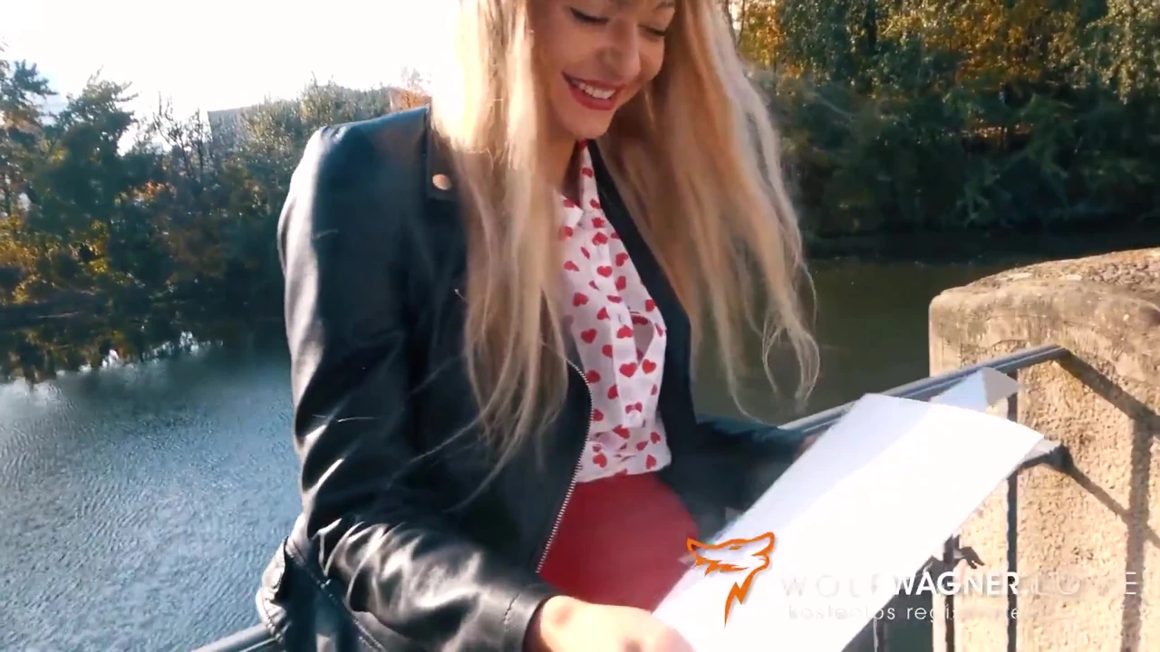 Hatun Lola Shine açık havada randevuya çıkıyor + otelde yüze boşalma! Wolf Wagner