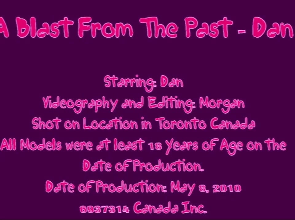A blast from the past - Dan1