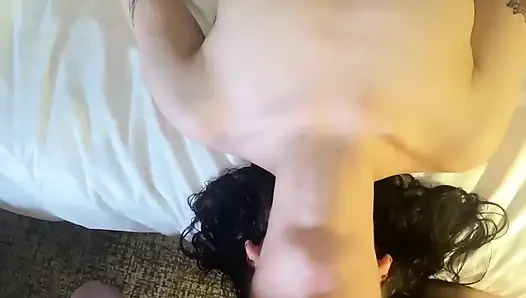 British 18yr Suck and Fuck During a Photoshoot in a Hotel