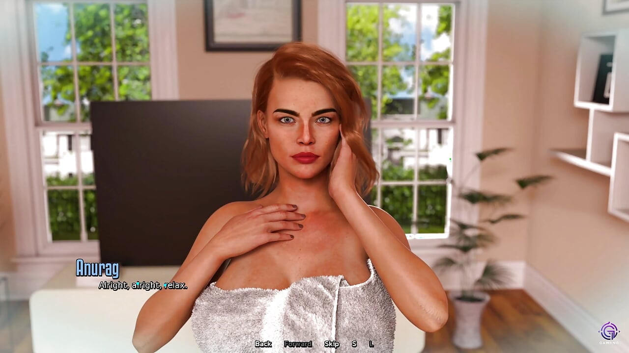 Mătușă excitată goală vitregă Lasă-mă să-i apuc țâțele mari prima dată - 3D Hentai Animat porno - Viața în Santa County