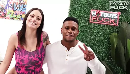Lovemaking porn video – Black Super Model Fucks Big Titty Teen. Hot Sex