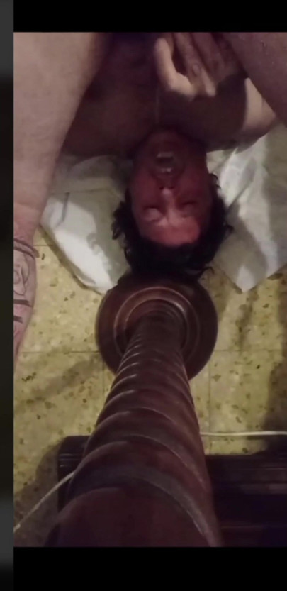 Pișare în pișare cu auto-față cu pișare