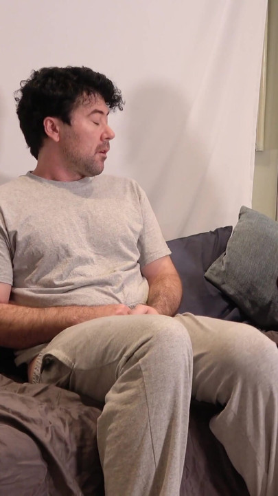 Jaw-dropping moment from "Stepmom helps her stepson to stop masturbating"