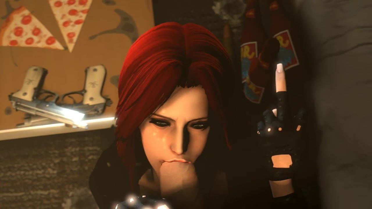 Revy give a blowjob