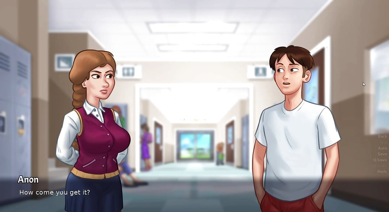 new step mom make seen in summertime saga part 8