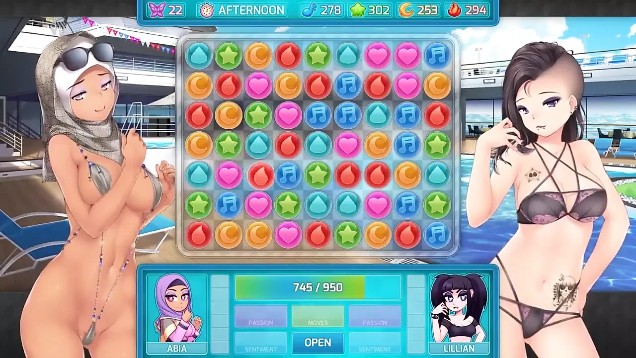Huniepop 2 - dohri det - bhag 14 sabhi larkiyan Loveskysan dvara kamuk hain