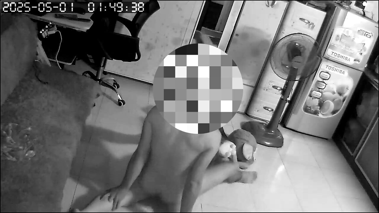 Young Married Couple Having Passionate Sex at Home