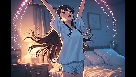 Uncensored video of 18 Year old Anime Girl, AI Generated Cartoon content,  3D Hentai Cartoon on closeup by Kiidzy Animates