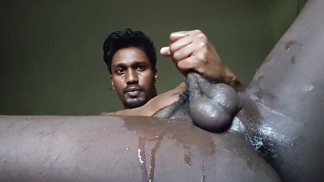 Fingering My Asshole, Playing with My Balls, Jerking and Cumming Like No Other When I Am Alone at My Home