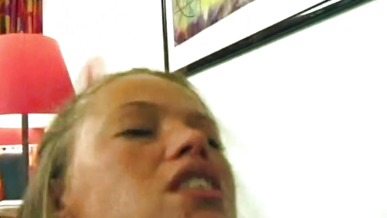 Blonde with Big Tits Rides Hard Cock Cowgirl