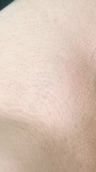 A blonde lets her tits be touched in homemade porn. | Clip 3