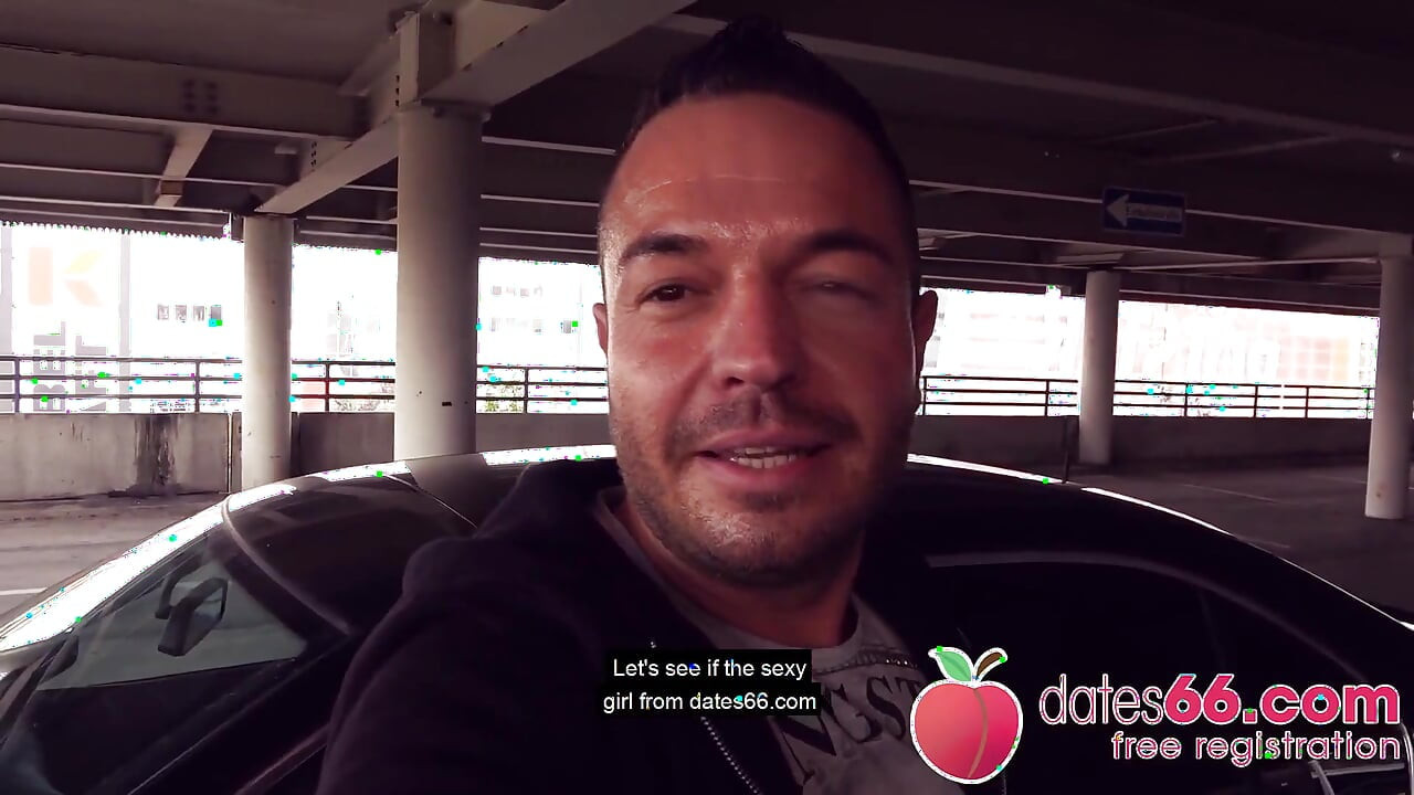 Utomhus knull på övre parkdäck med tyska hottie cam angel! (engelska)