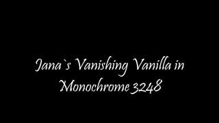 Vanishing Vanilla in Schwarz-Weiß 3248
