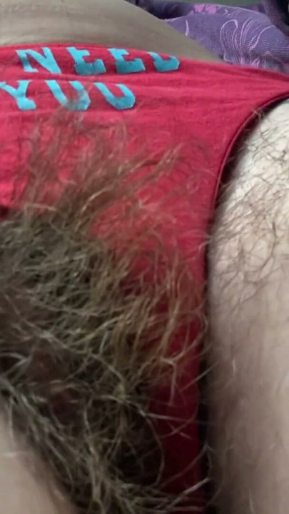 10 minutes of hairy pussy in your face panty fetish big clit bush | Clip 1