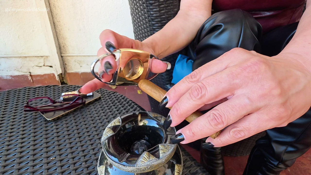 Surrender to the Cuban Cigar and Empress Bella's Long Boots