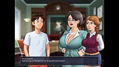 Summertime Saga: Naughty Principal With Big Tits - Ep 2