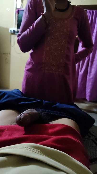 Desi Village Girl Blowjob to Her Lover
