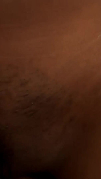 Unforgettable moment from "Stunning Black beauty gets banged by big white cock and eats fresh cum!"