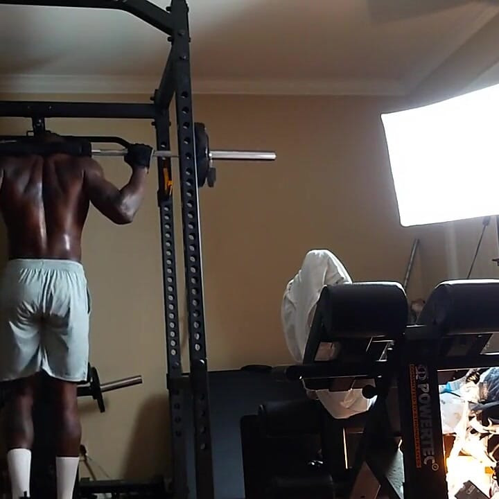 Push Day Workout Jeremiah McPherson aka Hallelujah Johnson làm việc tối nay