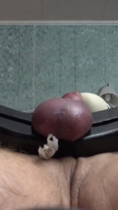 Male Slave in the Ball & Wrist Stock with Machine Fuck & CBT | Clip 2