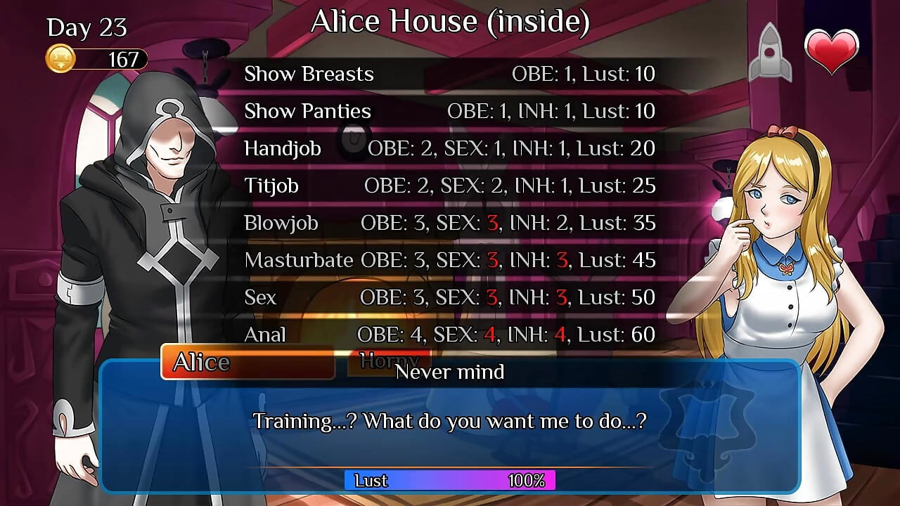 Conquered Hearts v0.2 Alice in Wonderland by Loveskysan69