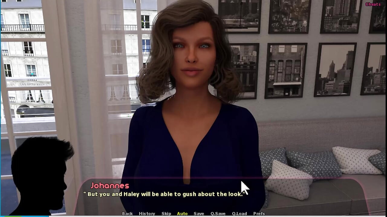 Haley Story #14 - Adriana and Haley had a sexy moment at the swimming pool...Johannes fucked Adriana.
