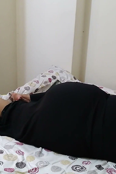 Busty Step Mom and Step Son Share Bed and Fuck